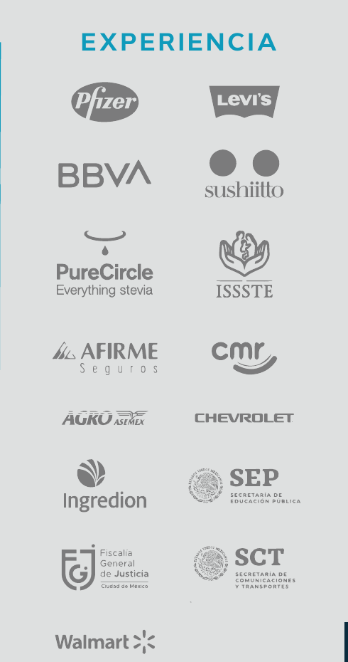 Logotipos de empresas e instituciones que han confiado en Grupo Trazo Urbano