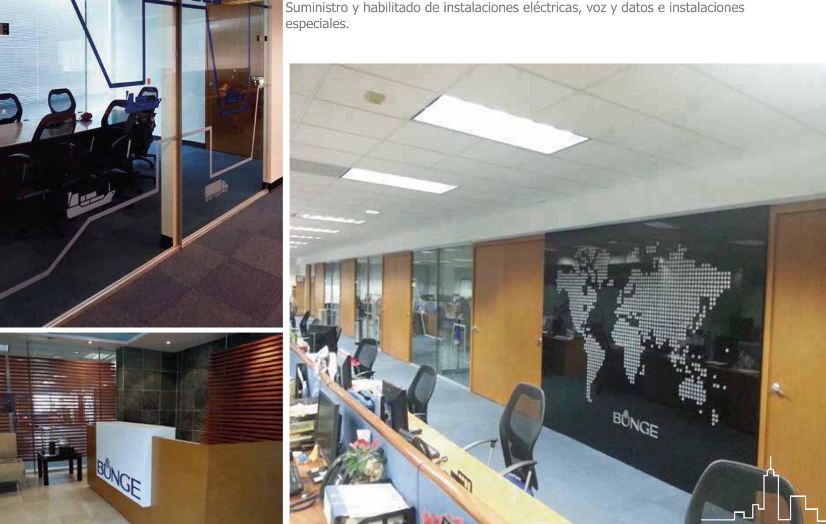 Proyecto Corporativo Bunge desarrollado por Grupo Trazo